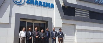 بازدید آقایان حاج ابولقاسم شفیعی و دکتر شکوری بزرگان صنعت و معدن کشور از آزمایشگاه زرآزما